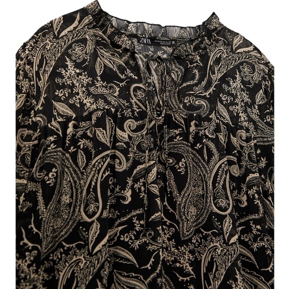 Zara Printed Dress - Picture 3 of 6